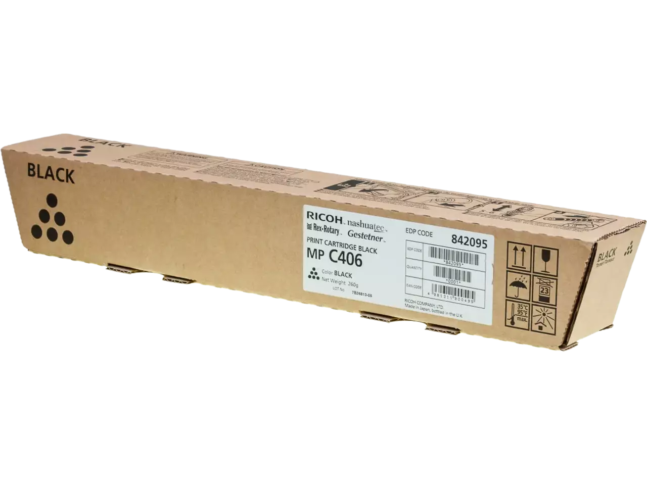 842095 RICOH MP toner black Type MPC406 17.000pages (125054440196 ...