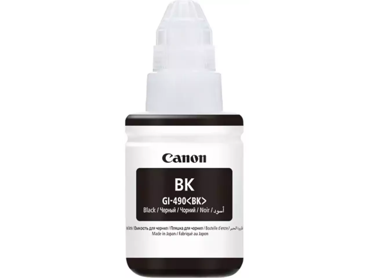 0663C001 CANON GI490BK Pixma ink black 6000pages 135ml (170008440893 ...