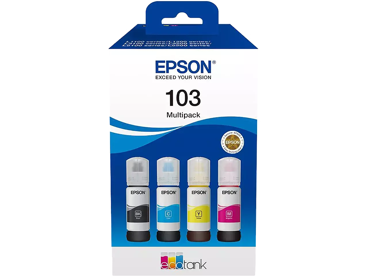 Bister Ink C13T00S64A EPSON Lxxxx ink (4) cmyk blister 4x65ml (170015441720 ...